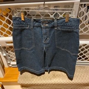 Halogen denim skirt